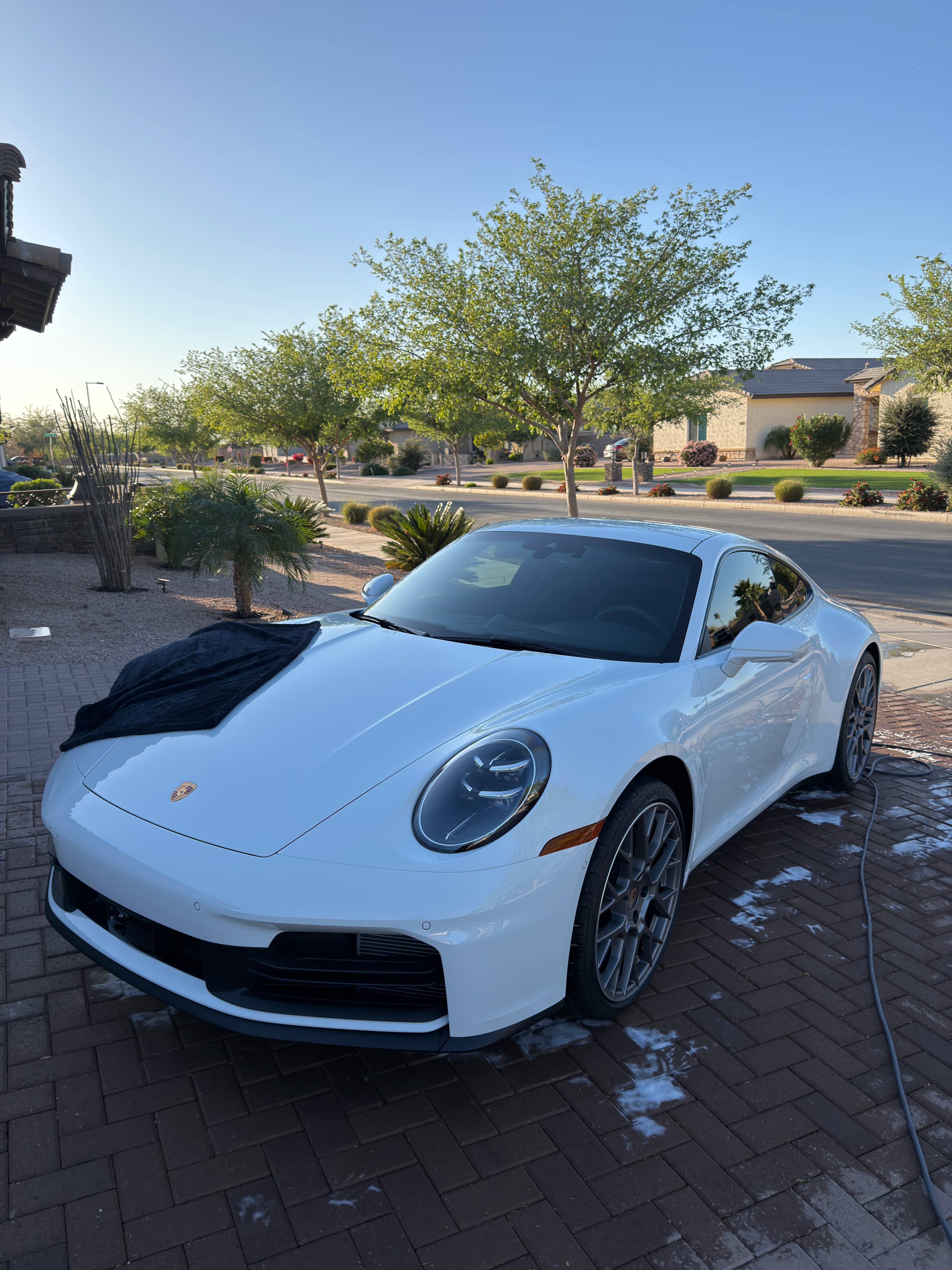 Porsche detailed by Macked Detailing in Tucson